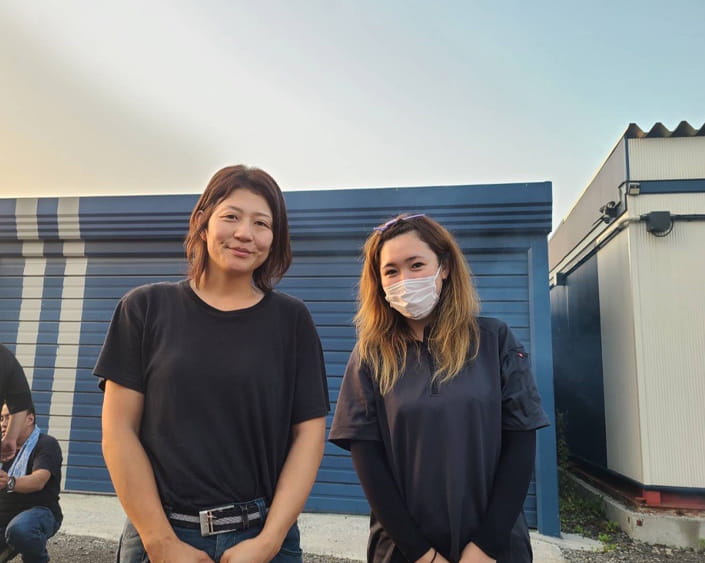 お客様と焼肉懇親会